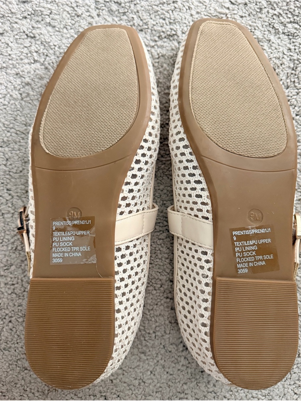 Madden Girl Prentiss
Cream Mesh Mary Jane Ballet
Flats Size 9M NWOT - Picture 3 of 7
